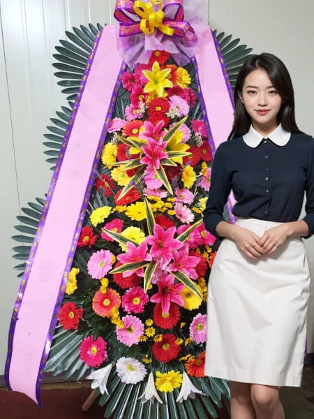 빌라드지디 수서 3단화환 기본형