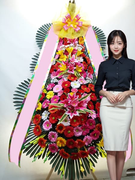 빌라드지디 수서 3단화환 고급형